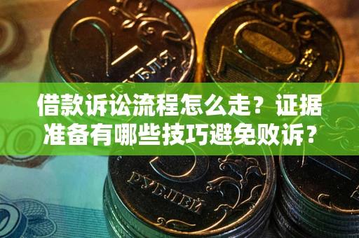 武汉借款诉讼流程怎么走？证据准备有哪些技巧避免败诉？
