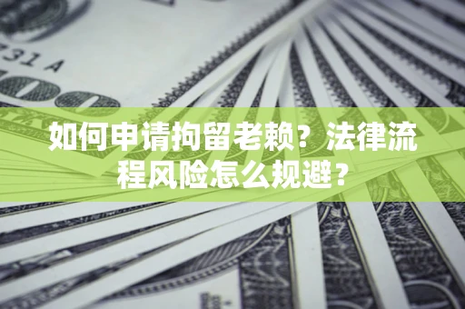 武汉如何申请拘留老赖？法律流程风险怎么规避？