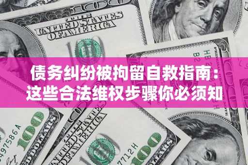 武汉债务纠纷被拘留自救指南：这些合法维权步骤你必须知道！