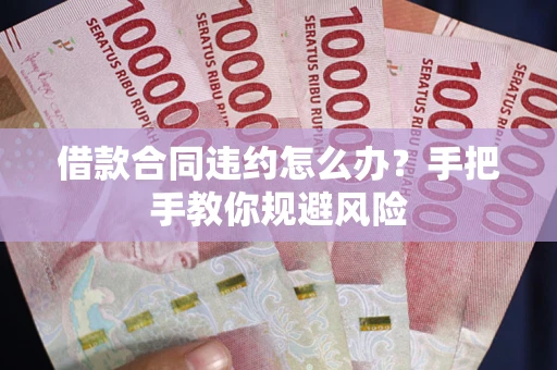 武汉借款合同违约怎么办？手把手教你规避风险
