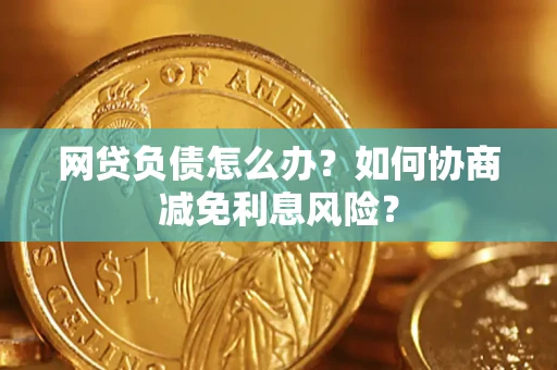 武汉网贷负债怎么办？如何协商减免利息风险？