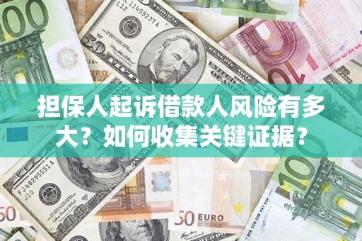 武汉担保人起诉借款人风险有多大？如何收集关键证据？