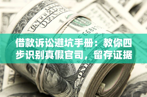 武汉借款诉讼避坑手册：教你四步识别真假官司，留存证据不踩雷