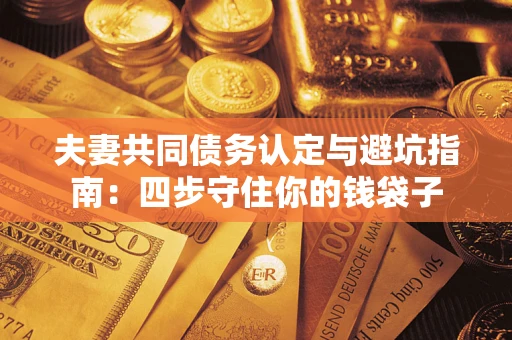 武汉夫妻共同债务认定与避坑指南：四步守住你的钱袋子