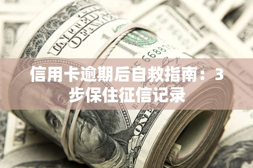 武汉信用卡逾期后自救指南：3步保住征信记录