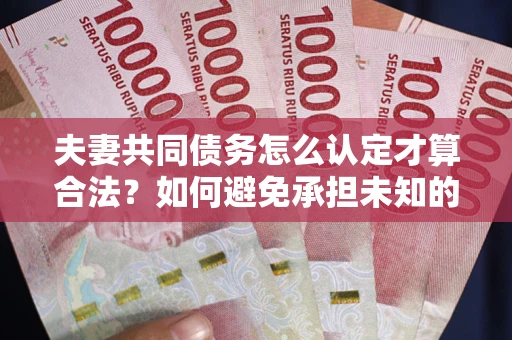 武汉夫妻共同债务怎么认定才算合法？如何避免承担未知的债务风险？
