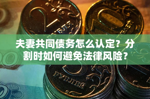 武汉夫妻共同债务怎么认定？分割时如何避免法律风险？